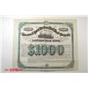 Image 2 : Houston and Great Northern Rail Road Company of Texas 1872, Unissued Bond