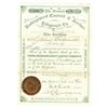 Image 1 : Pennock Underground Conduit & Surface Telegraph Co., 1886 Issued Stock Certificate