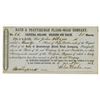 Image 1 : Bath & Prattsburgh Plank-Road Co., 1852 Issued Stock Certificate