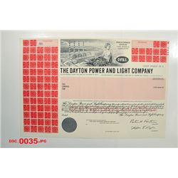 Dayton Power and Light Co., ca.1960-1970 Specimen Stock