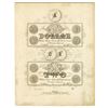 Image 1 : Musical Bank Facsimile of Obsolete Banknotes on Cover of Sheet Music, ca.1859.