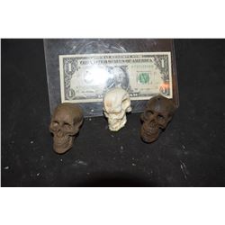 TERMINATOR 2 FUTURE WAR SKULLS AND T-800 HEAD CASTING