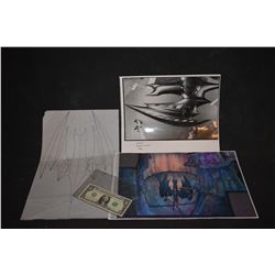 BATMAN FOREVER ORIGINAL BAT WING ARTWORK AND PHOTOS