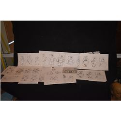 CHARMIN BEARS ORIGINAL CONCEPT ART AND STORY BOARDS