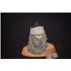 300 SCREEN USED PERSIAN WARRIOR HELMET AND HEAD GEAR BLOODY AND DISTRESSED