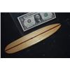 MINIATURE WOOD SURF BOARD FROM UNKNOWN PRODUCTION