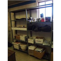 Metal Shelving (Sold 11 Times The Money) (33’ Long Total x 12” Wide x 6 1/2’ Tall)