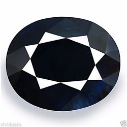 5.50ct BLUISH BLACK SAPPHIRE