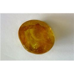7,40 Ct Yellow Sapphire
