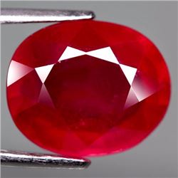 6.34CT. BLOOD RED NATURAL RUBY MADAGASCAR