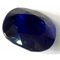 22.92 CT NATURAL! BLUE MADAGASCAR SAPPHIRE