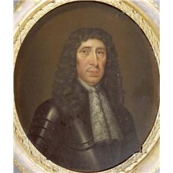 ENGLISH SCHOOL (LATE 17th CENTURY), Oil on canvas, Portrait of a Gentleman, possibly of the Crad...