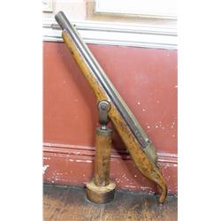 WHALING AND SEALING EQUIPMENT,, LATE 19th CENTURY, A pair of harpoon guns for mounting, W. W. Gr...