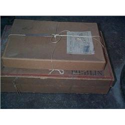 TWO BOXES OF SCHOOL OF NEEDLEWORK LACE, 19th/20th CENTURY. (a lot) e50/100...