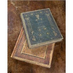 JUVENALIS: Birmingham (Baskerville), 1761, in a good but slightly worn panelled calf binding with an