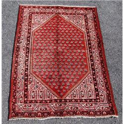 Stunning handmade semi antique Sarouk Mirmahal Rug