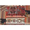 Image 3 : Spectacular handmade semi antique Turkish patchwork Kilim
