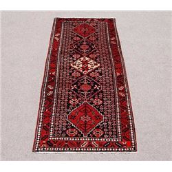 Fine quality handmade semi antique Persian Hamadan Rug