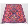 Image 1 : Finely knotted delicate Persian Hamadan Rug