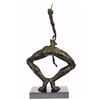 Image 7 : Exaggerated Woman Bronze Sculpture