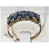 Image 2 : #21-10KT YELLOW GOLD SAPPHIRE RING
