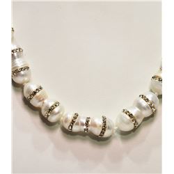 #26-STERLING SILVER NECKLACE