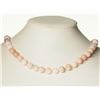 Image 1 : #41-ROSE GOLD RHODIUM PLATED OPAL NECKLACE