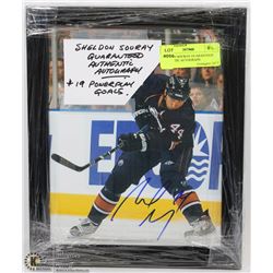 SHELDON SOURAY GUARANTEED AUTHENTIC AUTOGRAPH