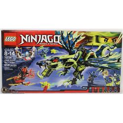 658 PC LEGO NINJAGO ATTACK OF THE MORRO DRAGON