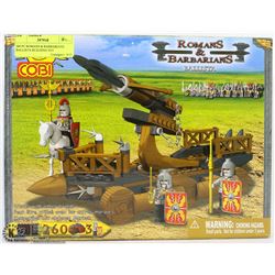 260 PC ROMANS & BARBARIANS BALLISTA BUILDING SET