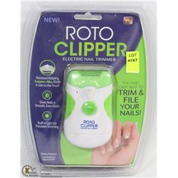NEW ROTO CLIPPER ELECTRIC NAIL TRIMMER