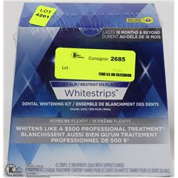 CREST 3D WHITE STRIPS DENTAL WHITENING KIT