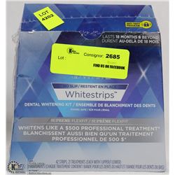 CREST 3D WHITE STRIPS DENTAL WHITENING KIT