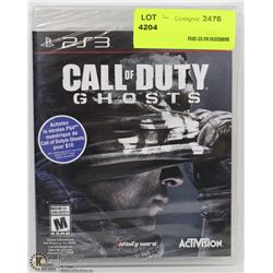 NEW CALL OF DUTY GHOSTS FOR PS3