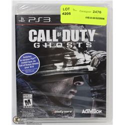 NEW CALL OF DUTY GHOSTS FOR PS3