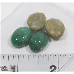 #31  NATURAL GREEN EMERALD  & SAPPHIRE