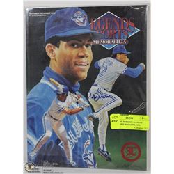 BLUE JAYS ROBERTO ALOMAR SIGNED 1992 MAGAZINE COA