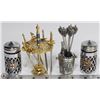 Image 1 : VINTAGE COCKTAIL PICK SETS & SALT/PEPPER SHAKERS