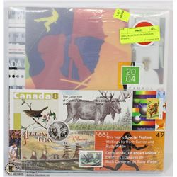 2004 COLLECTION OF CANADA'S STAMPS