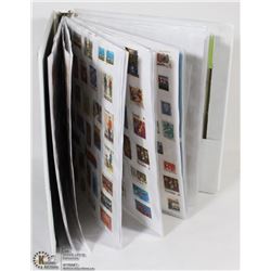 BINDER OF ASSORTED STAMPS