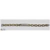 Image 1 : MEN'S STAINLESS STEEL AND GOLDTONE BRACELET