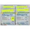Image 1 : LOT OF 4 ALLERGY-FX MULTI-SYMPTOM ALLERGY RELIEF