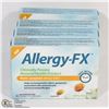 Image 1 : LOT OF 4 ALLERGY-FX MULTI-SYMPTOM ALLERGY RELIEF