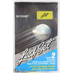 1991 LEAF SET BASEBALL CARDS FACTORY SEALED SERIES