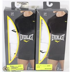 LOT OF 4 EVERLAST T-SHIRTS SIZE SMALL