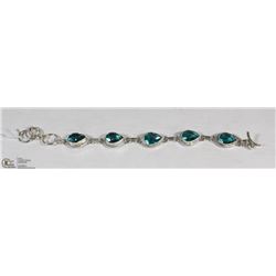 # 116 SWISS BLUE TOPAZ BRACELET