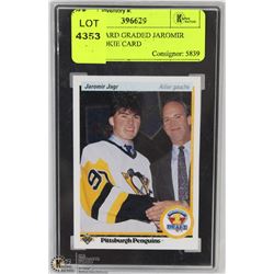 SPORTS CARD GRADED JAROMIR JAGR ROOKIE CARD