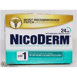 NICODERM STEP 1 24HR W/ WITHDRAWAL PROTECTION