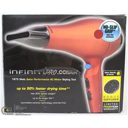 CONAIR INFINITY PRO 1875 WATT HAIR DRYER