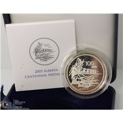 2005 ALBERTA CENTENNIAL MEDALLION 100 YEARS